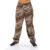 Zubaz NFL Men's Cincinnati Bengals Classic Zebra Print Team Logo Pants