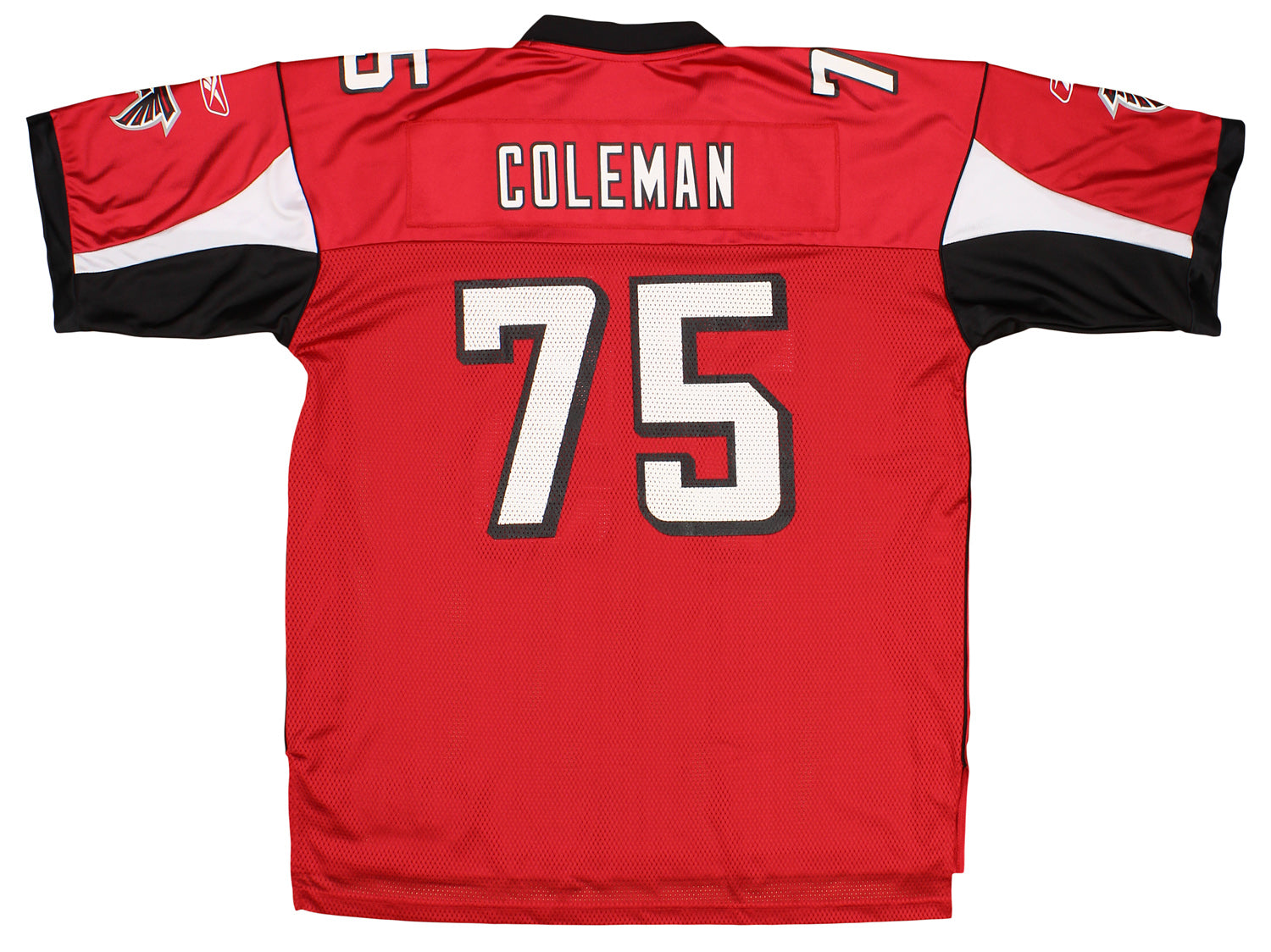 Reebok NFL Men's Atlanta Falcons Rod Colemand #75 Replica Jersey, Red –  Fanletic