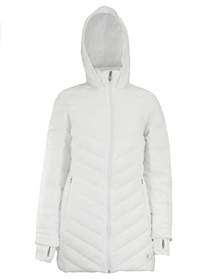 Spyder long puffer coat hotsell