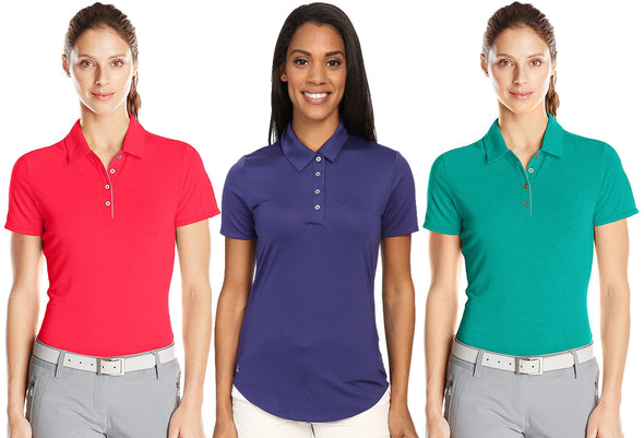 Adidas Golf Women's Essentials Short Sleeve Polo, Color Options