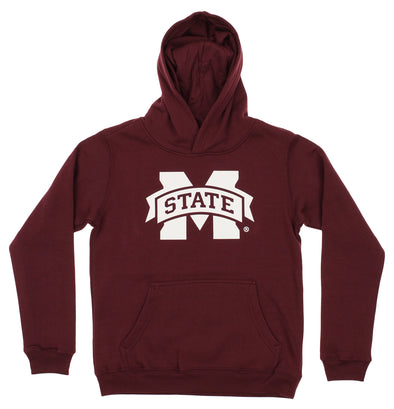Outerstuff NCAA Youth (8-20) Mississippi State Bulldogs Sueded Fan Hoodie