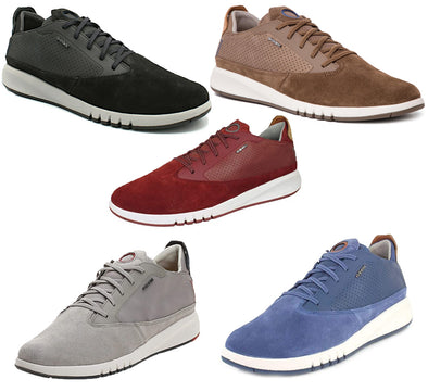 GEOX Men's U Aerantis A Low Top Sneakers, Color Options