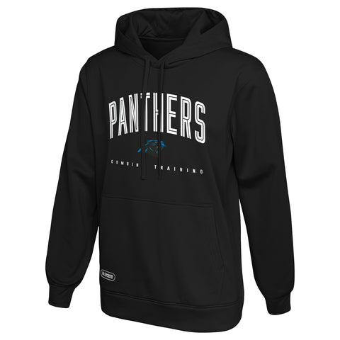 Outerstuff NFL Men's Carolina Panthers Up Field Performance Fleece Hoodie