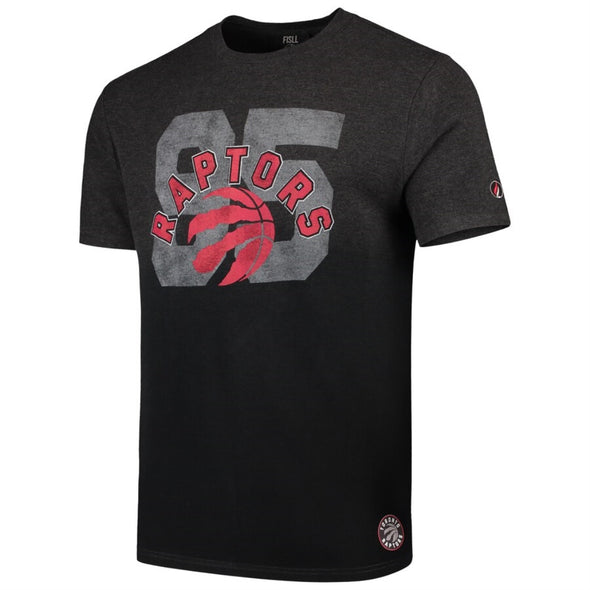 FISLL NBA Basketball Men's Toronto Raptors Heathered Dip Dye Team T-Shirt