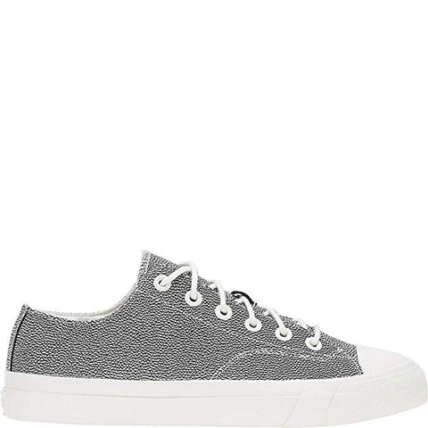 Pro-Keds Men's Royal Lo Safety Stingray Lace Up Sneaker, Black/White