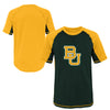 Outerstuff NCAA Youth Baylor Bears Color Block Rash Guard Shirt