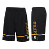 Outerstuff NFL Men's Pittsburgh Steelers Rusher Performance Shorts