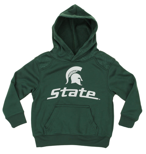 NCAA Kids Michigan State Spartans Performance Hoodie, Green