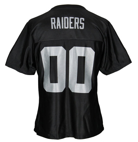 Reebok NFL Women's Oakland Raiders Team Dazzle Jersey, Black
