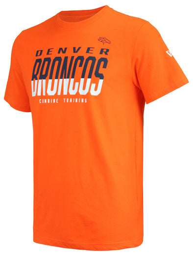 New Era NFL Men's Denver Broncos Split Line Short Sleeve Tee