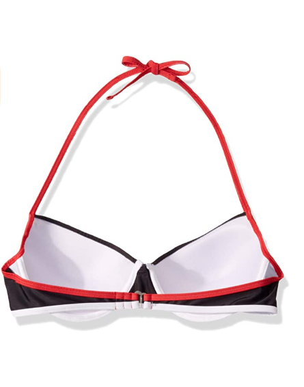 Forever Collectibles NFL Women's Tampa Bay Buccaneers Team Logo Swim Suit Bikini Top