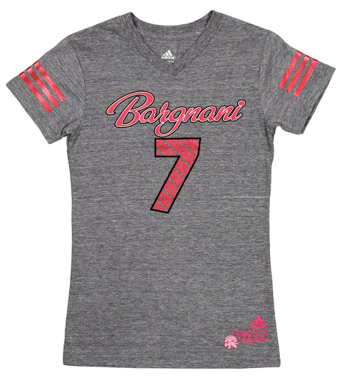 Adidas NBA Youth Girls Toronto Raptors Andrea Bargnani #7 Tri-Blend Tee