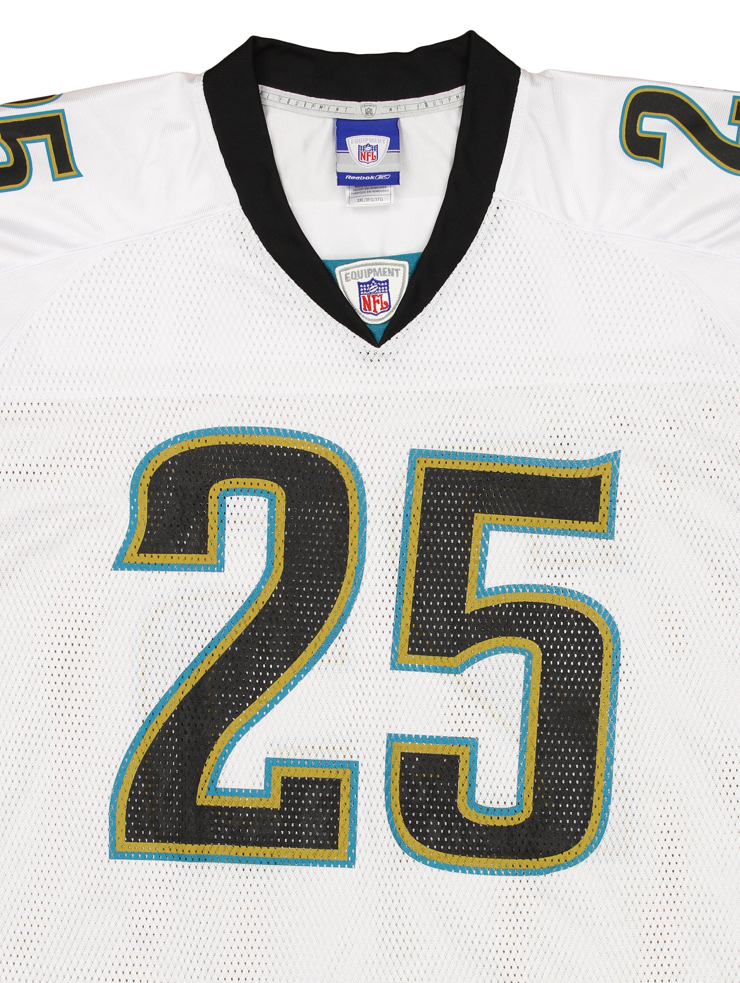 Reebok NFL Men's Jacksonville Jaguars Reggie Nelson #25 Jersey, White –  Fanletic
