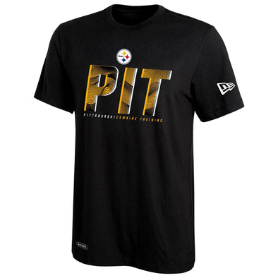 New Era NFL Men's Pittsburgh Steelers Static Abbreviation Short Sleeve T-Shirt