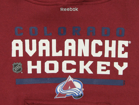 Reebok NHL Kids Colorado Avalanche Basic Team Hoodie, Maroon