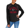 Zubaz NFL Women's Atlanta Falcons Lightweight Hoodie Tonal Viper Print