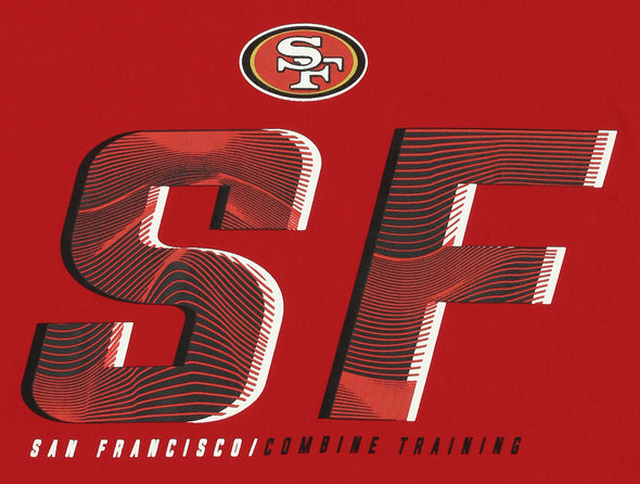 New Era NFL Men's San Francisco 49ers Static Abbreviation Short Sleeve Tee