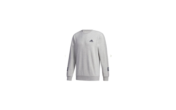 Adidas Men's Comfy Cozy Fleece Sweathshirt, Grey