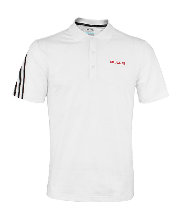 Adidas NBA Men's Chicago Bulls Climacool 3 Stripe Polo, Color Options