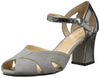 Cole Haan Women's Jovie Low Dress Sandal, Paloma Suede/Armor Specchio