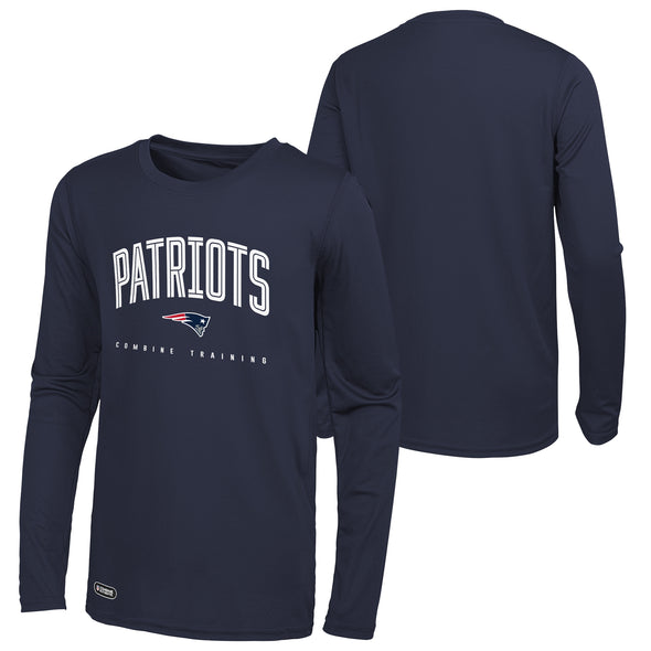 Outerstuff NFL Men's New England Patriots Up Field Performance T-Shirt Top