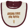 Outerstuff NCAA Newborn Arizona State Sun Devils Fair Catch 3 Piece Bib Set, 0-3M