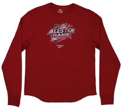 Reebok NHL Hockey Mens Montreal Canadiens All-Star Game 2009 Long Sleeve Thermal Shirt, Red