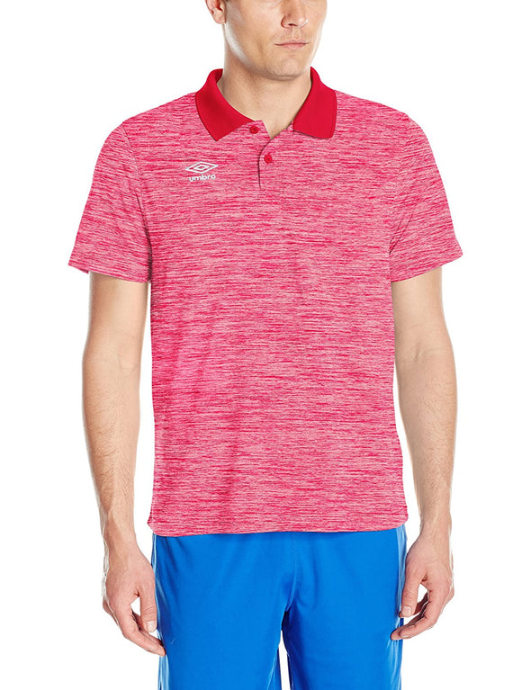 Umbro Men's Heathered Polo Top, Color Options