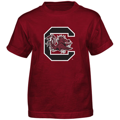 Outerstuff NCAA Kids (4-7) South Carolina Gamecocks Team Logo Tee