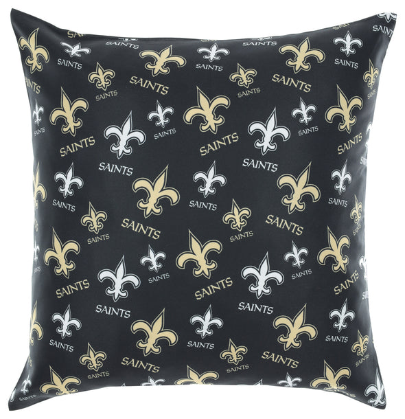 FOCO NFL New Orleans Saints 2 Pack Couch Throw Pillow Covers, 18 x 18