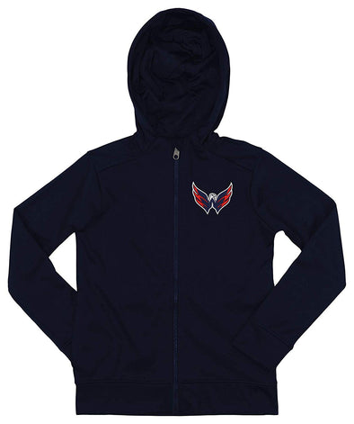 Outerstuff NHL Youth/Kids Washington Capitals Performance Full Zip Hoodie