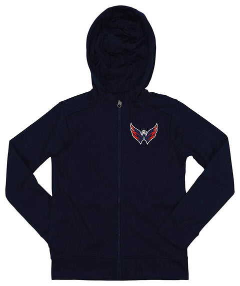 Outerstuff NHL Youth/Kids Washington Capitals Performance Full Zip Hoodie