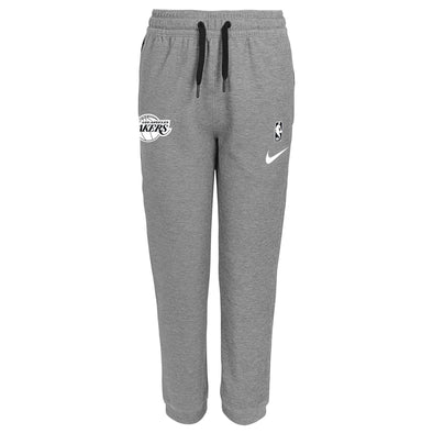 Nike NBA Youth (8-20) Los Angeles Lakers Heathered Grey Showtime Pants