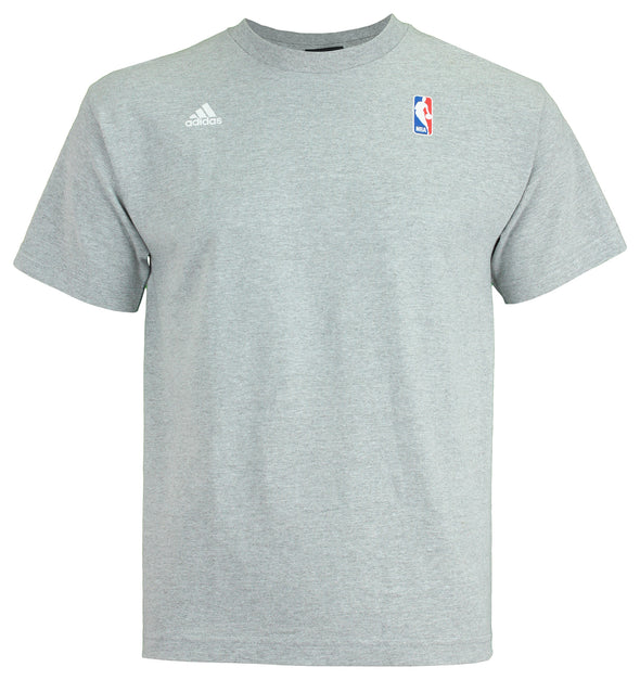 Adidas NBA Boys' Youth (8-20) Dribbler Short Sleeve Tee, Heather Grey