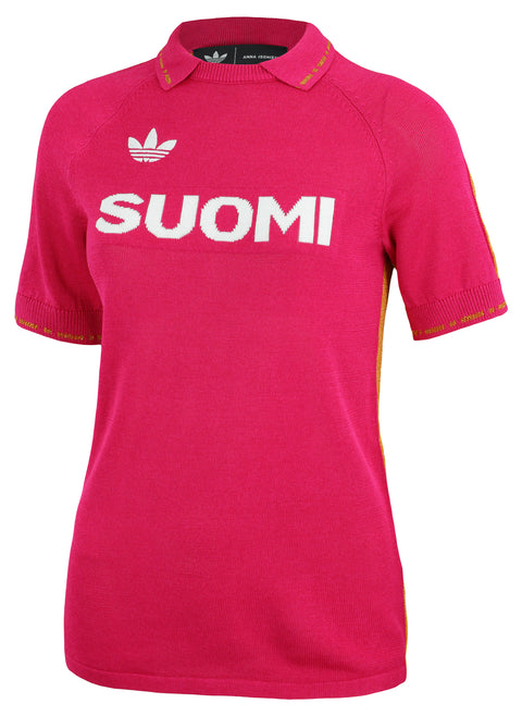 Adidas Women's X Anna Isoniemi Knit Polo Shirt, Color Options