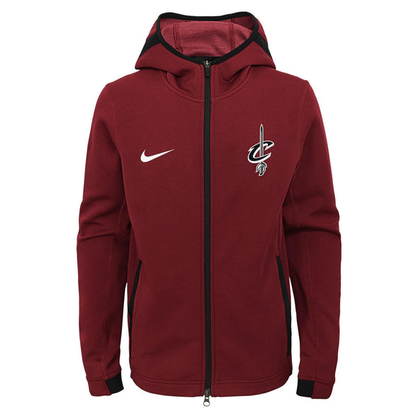Nike NBA Youth Cleveland Cavaliers Showtime Full Zip Hoodie