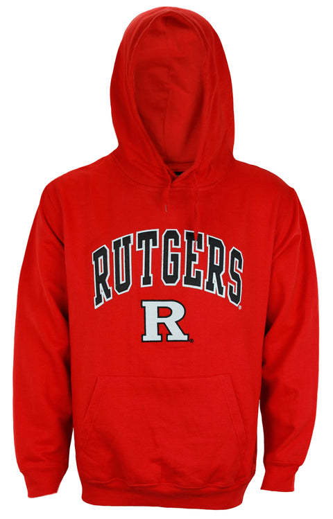 Genuine Stuff NCAA Men's Rutgers University Scarlet Knights Team Hoodie