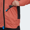Adidas Men's Terrex Utilitas RAIN.RDY Jacket, Magic Earth/Black
