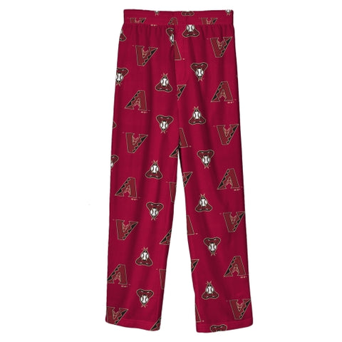 Outerstuff MLB Youth Boys Arizona Diamondbacks Team Color Sleepwear Printed Pants