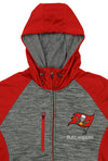 G-III Sports Men's NFL Tampa Bay Buccaneers Solid Fleece Full Zip Hooded Jacket