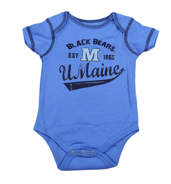 Outerstuff NCAA Infant University of Maine Black Bear 3 Piece Creeper