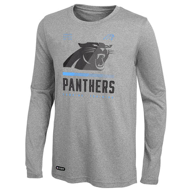 Outerstuff NFL Men's Carolina Panthers Red Zone Long Sleeve T-Shirt Top
