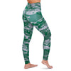 Zubaz NFL Women's New York Jets Marled Camo Lines Leggings