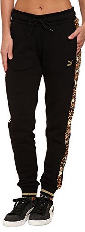 PUMA Women's Fashion Printed Side Panel Sweatpants - Many Colors