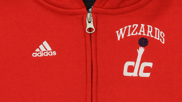 Adidas NBA Toddlers Washington Wizards Pledge Full-zip Hoodie, Red
