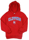 NBA Littke Kids / Youth Los Angeles Clippers Fleece Pullover Sweatshirt Hoodie, Red