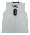 Adidas NBA Basketball Men's Milwaukee Bucks Andrew Bogut #6 Dazzle Jersey, White