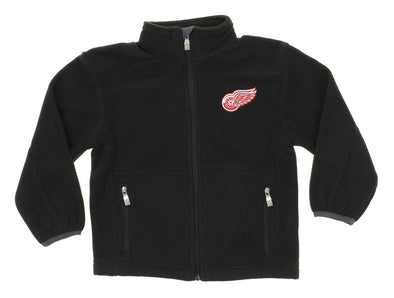 NHL Youth/Kids Detroit Redwings Polar Fleece Full Zip Sweatshirt