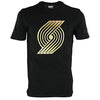 Zipway NBA Men's Portland Trail Blazers Metallic Foil T-Shirt