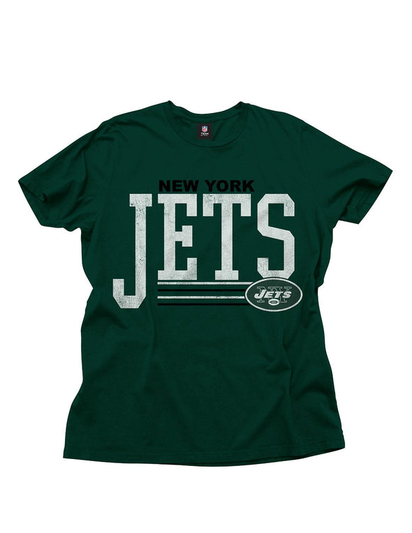 New York Jets NFL Football Men's Fundamentals Logo T-Shirt Tee Top, Green